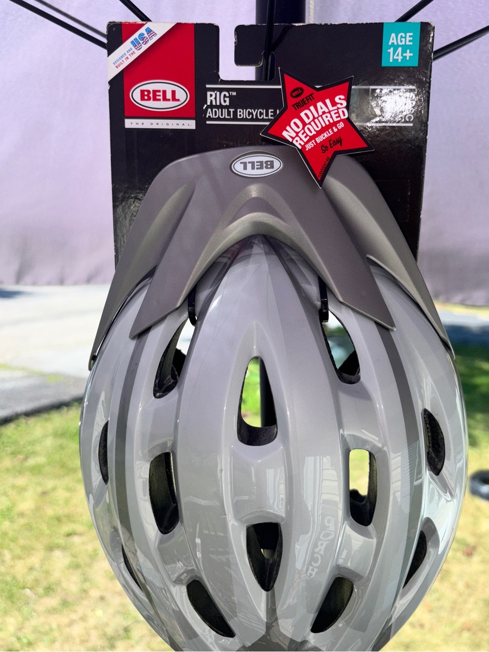 Bell Kids' Rig Bicycle Helmet - Gray